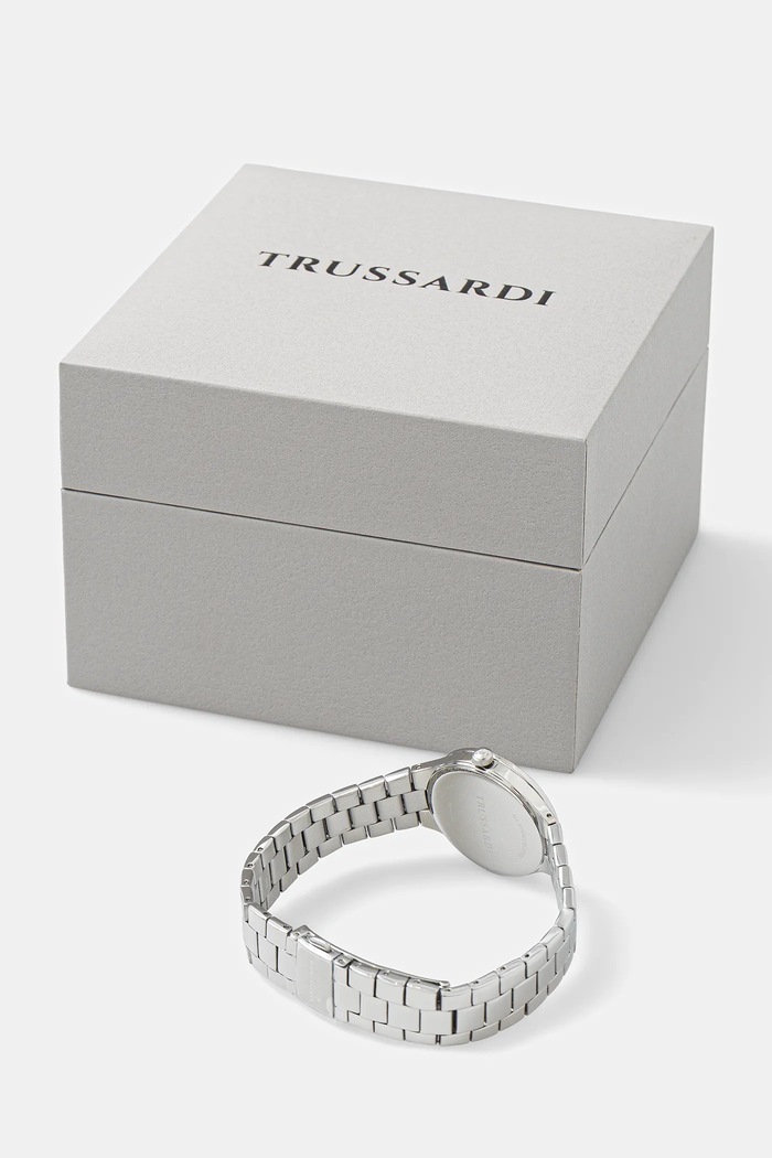 Doplňky Hodinky Trussardi T-ESSENZA R2453172504 stříbrná