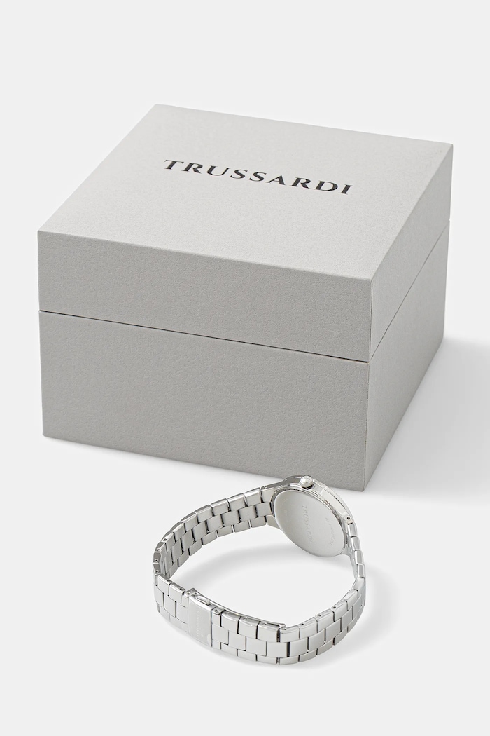 Doplňky Hodinky Trussardi T-ESSENZA R2453172504 stříbrná