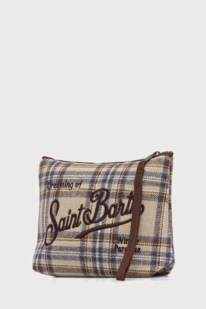 MC2 Saint Barth Kosmetyczka damska ALI0022 beżowy AA00