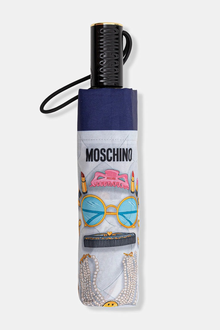 Dáždnik Moschino 8970.openclose sivá AA00