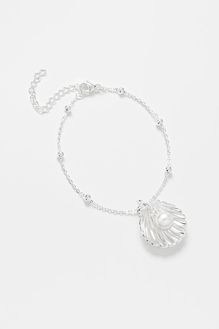 Náramok Lilou Shell ostatné strieborná A03/MARKET/ANS/452