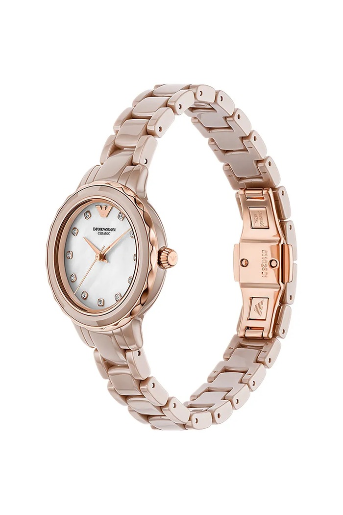Doplnky Hodinky Emporio Armani AR70018 zlatá