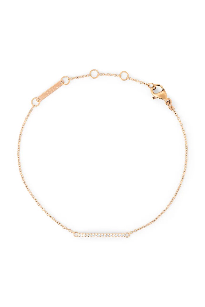 Daniel Wellington braccialetto zircone oro DW00401621