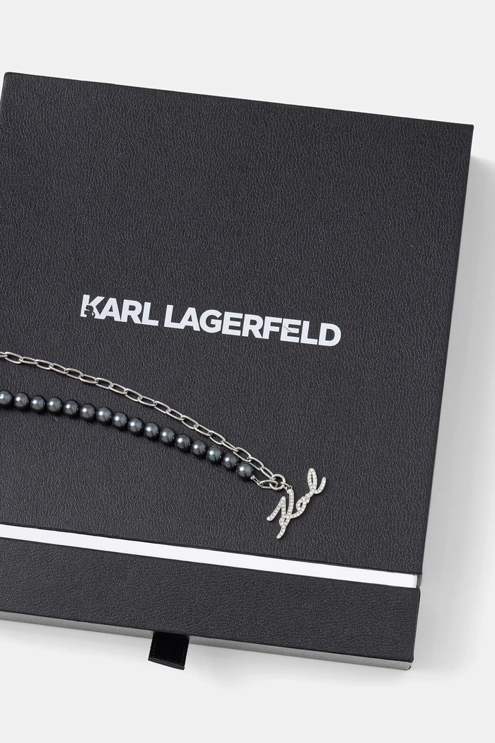 Колие Karl Lagerfeld сребърен KLAYR02