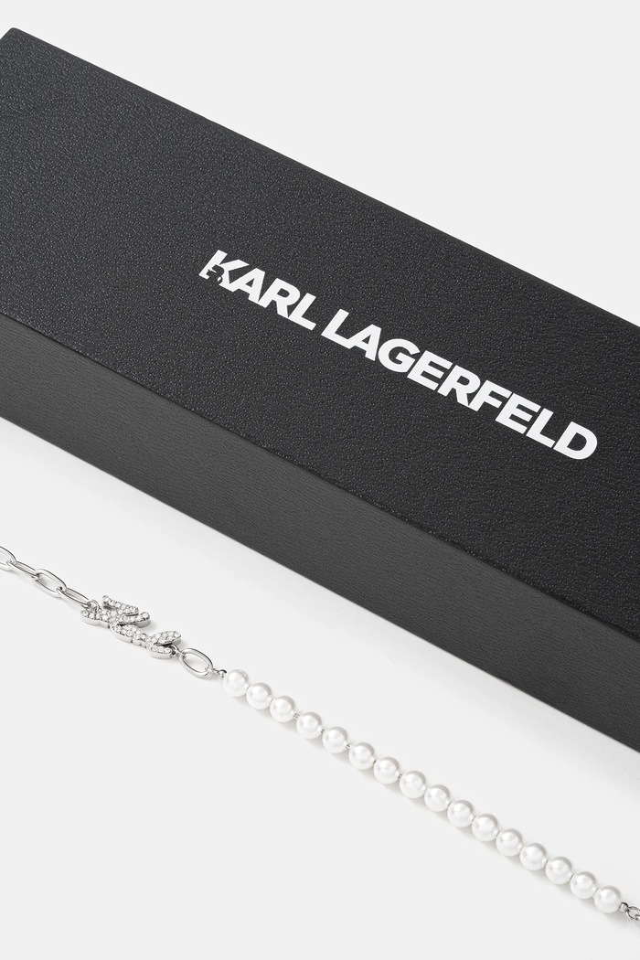 Accesorii Karl Lagerfeld brățară KLAYR08 argintiu