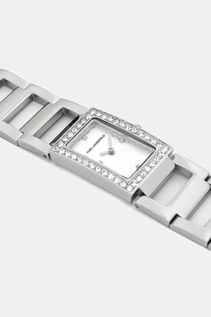 Αξεσουάρ Ρολόι Karl Lagerfeld R0553103504 ασημί