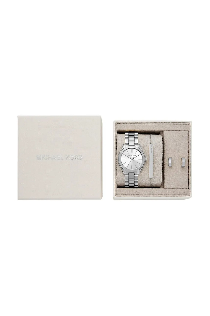 Michael Kors zegarek srebrny MK7563SET
