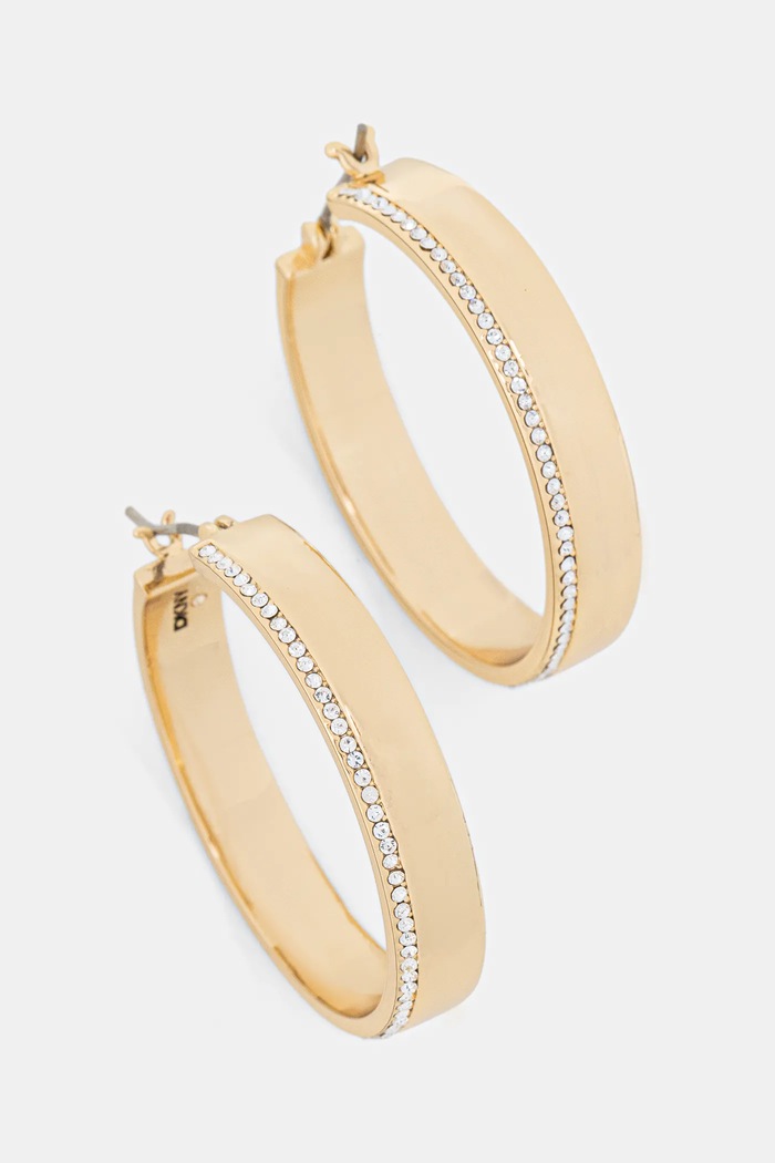 Dkny kolczyki złoty 04G00892