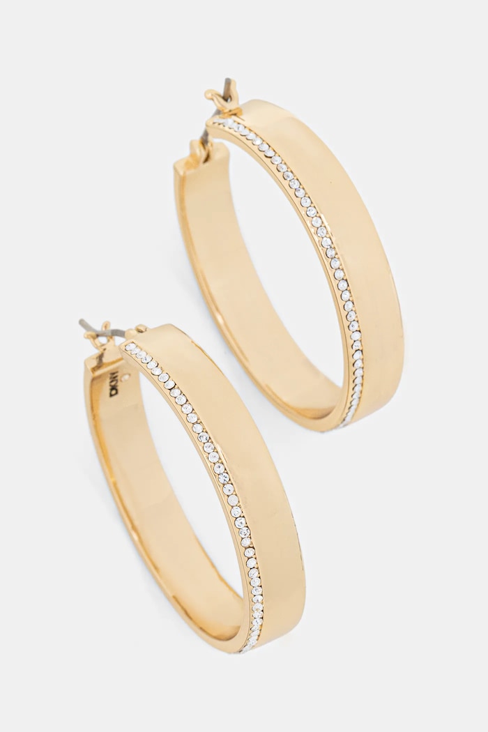 Dkny kolczyki złoty 04G00892