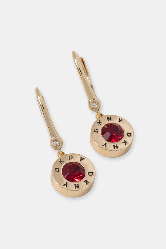 Dkny kolczyki złoty 04G00869
