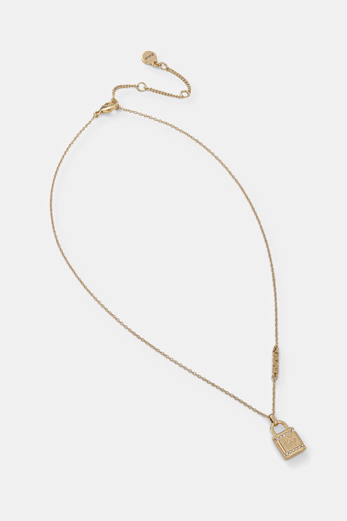 Akcesoria Dkny naszyjnik i kolczyki 04S00099 złoty