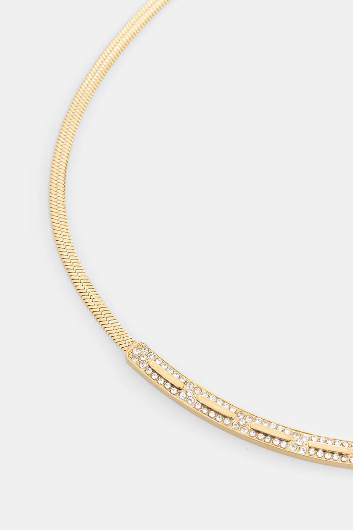 Accesorii Trussardi colier TJAYY02 aur