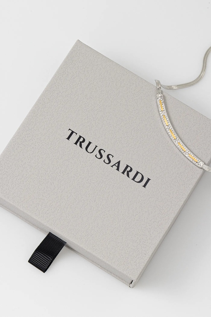 Trussardi colier argintiu TJAYY03