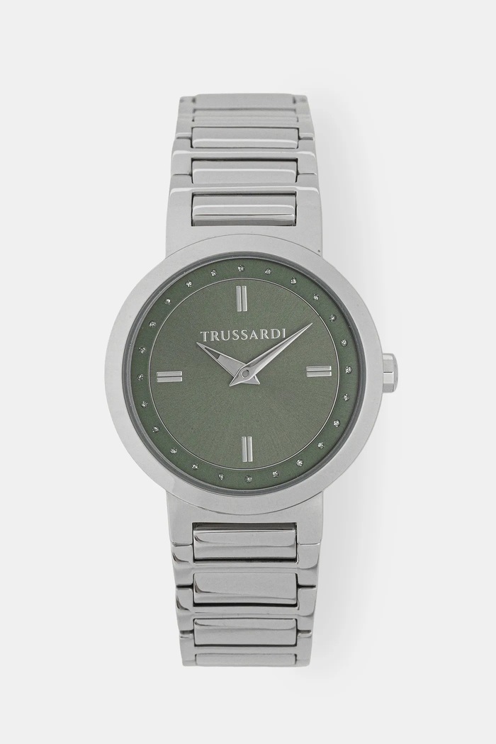 Trussardi ceas T-BRIDGE argintiu R2453171509