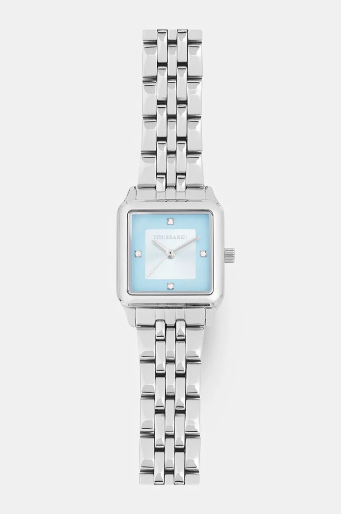 Hodinky Trussardi T- FORMA strieborná R2453173504