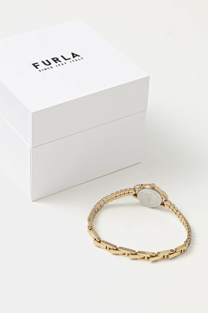 Akcesoria Furla zegarek WW00064010L2 złoty