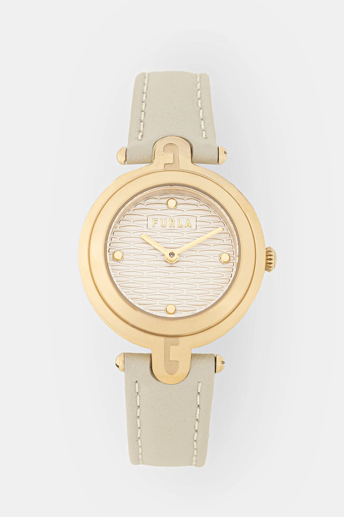 Hodinky Furla béžová WW00050025L2