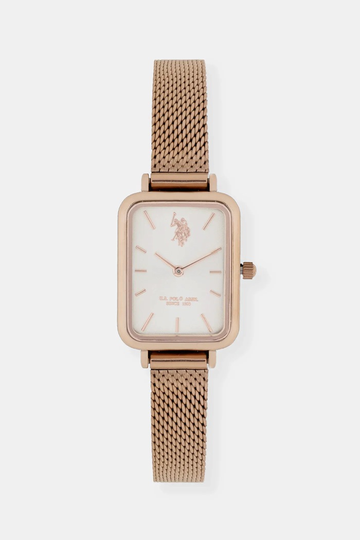 Ρολόι U.S. Polo Assn. ODETTE χρυσαφί USP8291RG