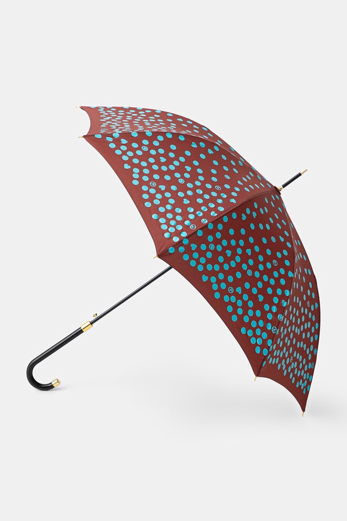 Moschino parasol damski brązowy 8939.auto