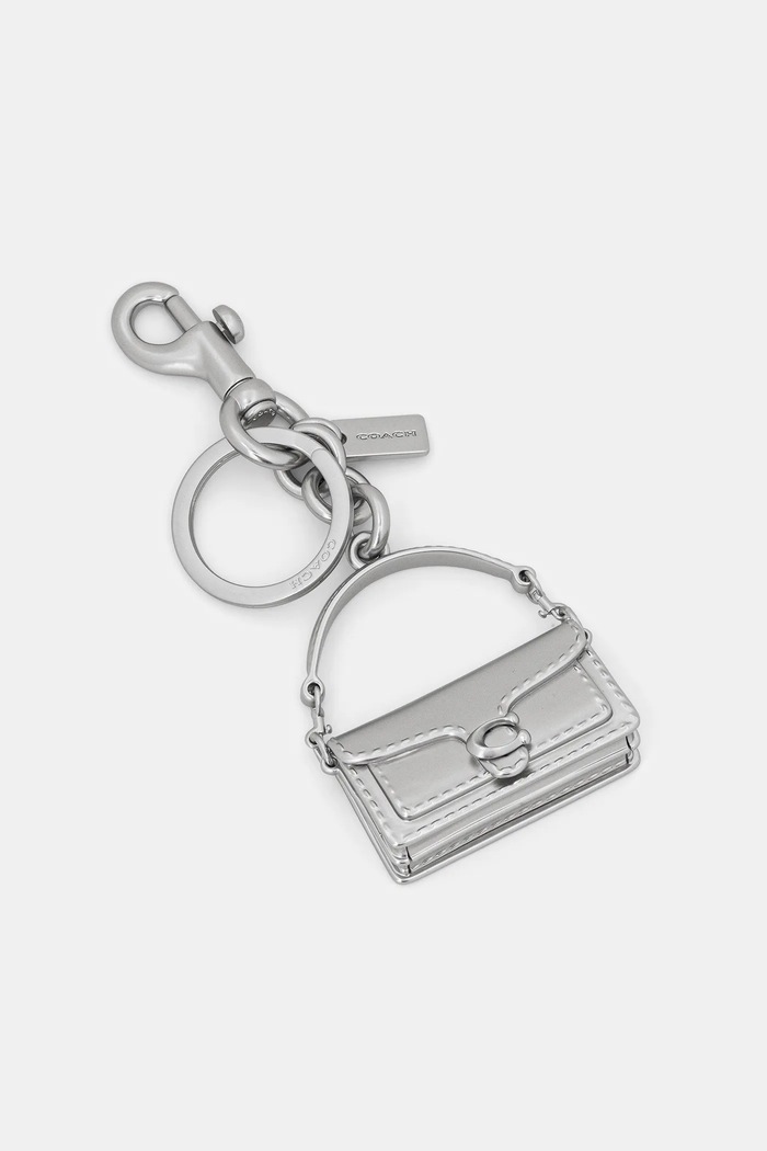 Брелок Coach серебрянный CS246