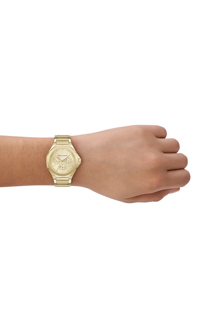 Armani Exchange zegarek AX4624 złoty