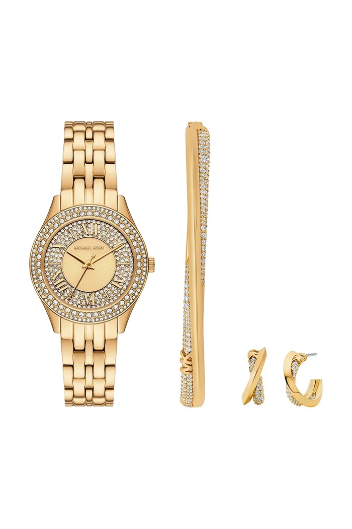 Michael Kors zegarek złoty MK4974SET