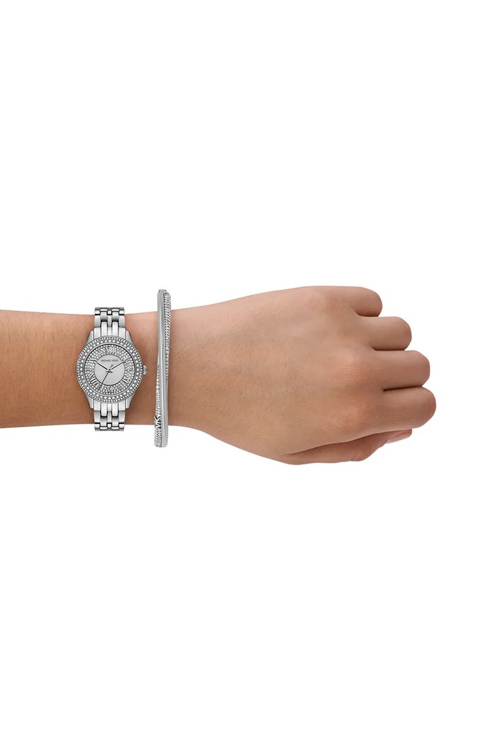 Hodinky, náramek a náušnice Michael Kors MK4975SET