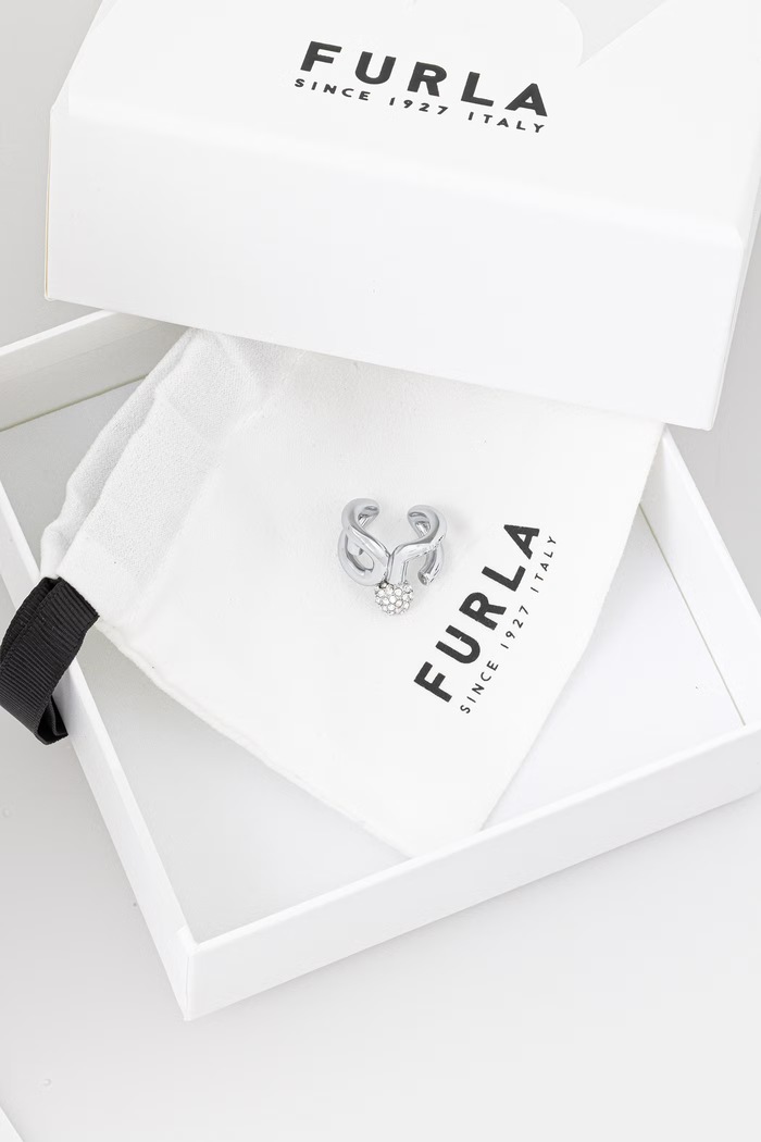 Dodaci Naušnica Furla FJ1306ETU srebrna