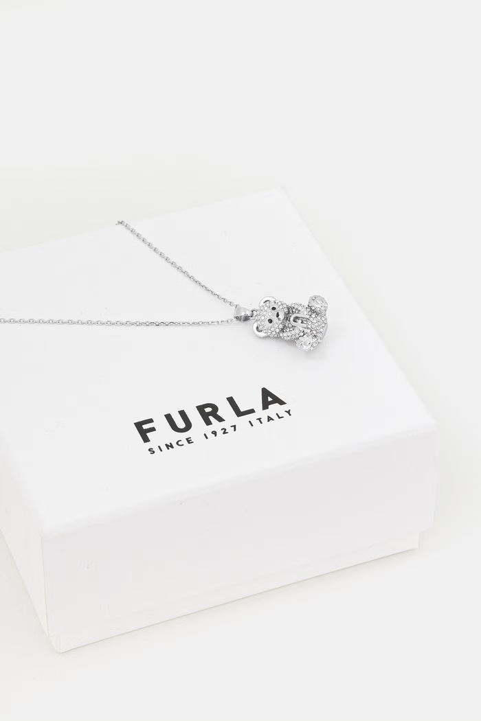Dodaci Ogrlica Furla FJ1406NTU srebrna
