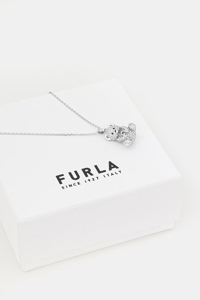 Dodaci Ogrlica Furla FJ1406NTU srebrna