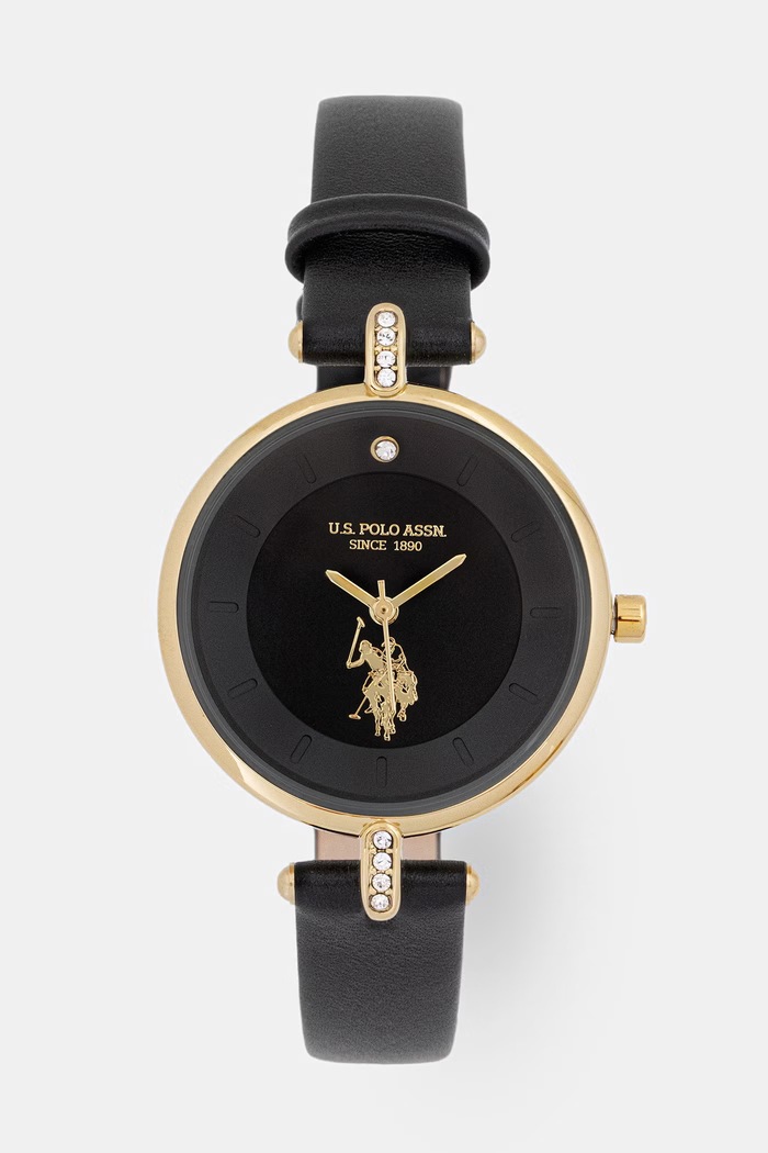 U.S. Polo Assn. hodinky dámske HELEN čierna USP8364BK