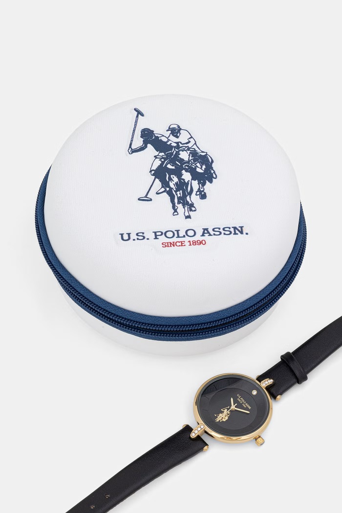U.S. Polo Assn. hodinky dámske HELEN čierna USP8364BK