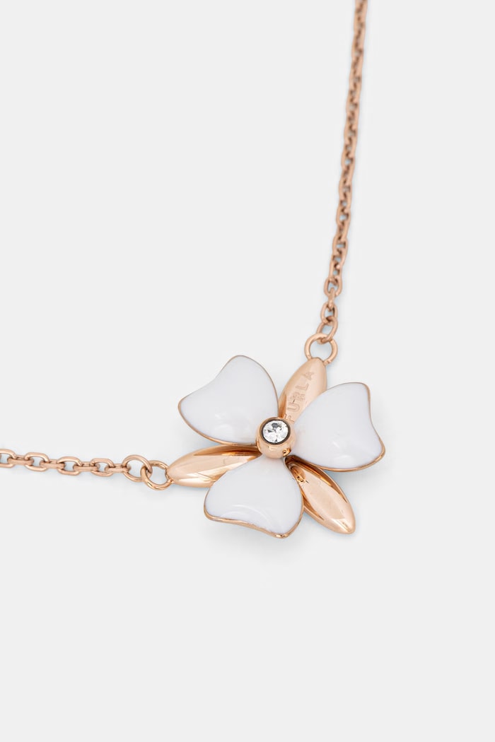 Doplnky Náhrdelník Furla FJ1148NTUVD zlatá
