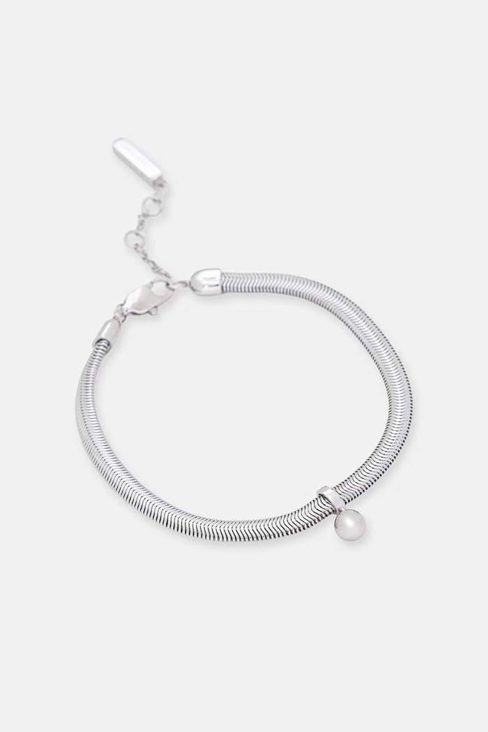 Calvin Klein brățară pentru femei argintiu 35000958
