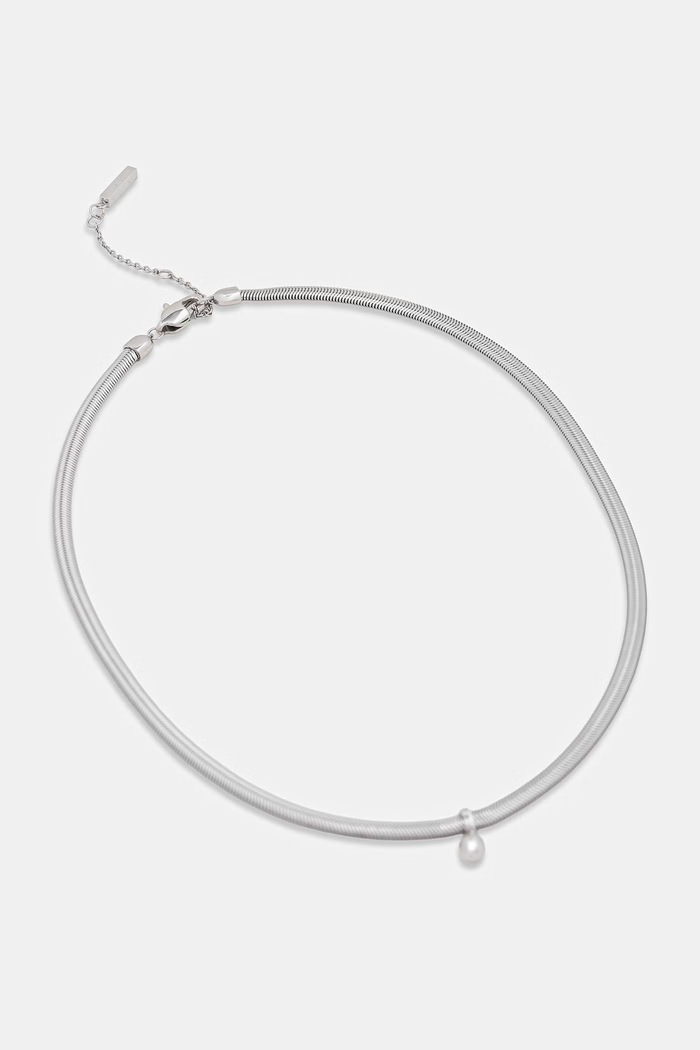 Calvin Klein colier pentru femei, din oțel inoxidabil argintiu 35000960