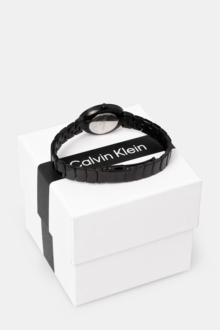 Doplnky Calvin Klein hodinky dámske 25100150 čierna