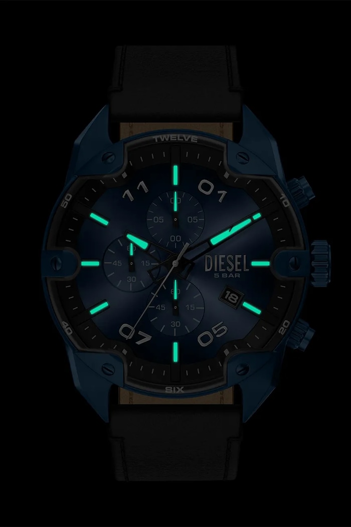 Diesel športna ura Spiked črna DZ4703