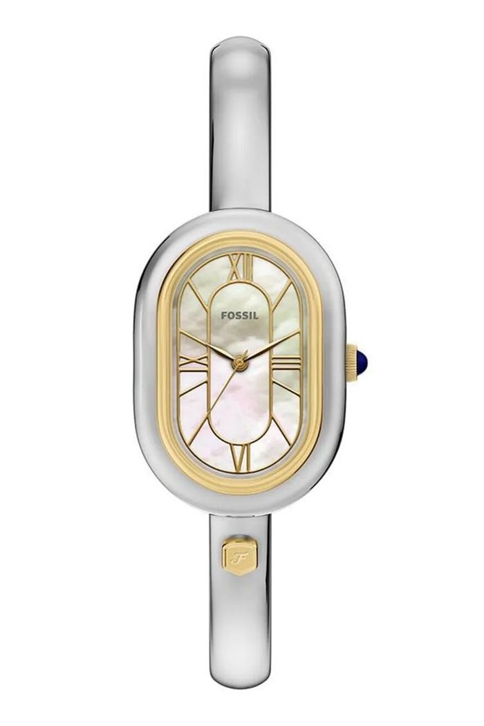 Fossil ura ženska Sloan srebrna ES5455