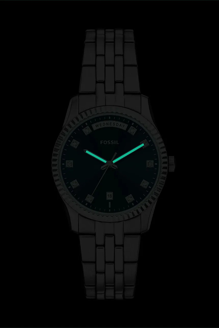 Fossil ceas pentru femei Scarlette argintiu ES5457