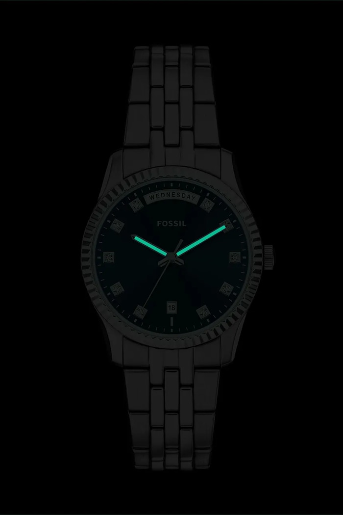 Fossil ceas pentru femei Scarlette argintiu ES5457