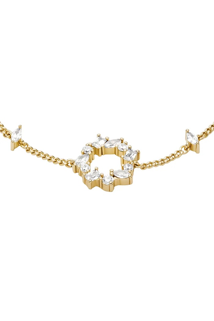 Fossil Braccialetto da donna zirconia Ellis JA7296710 oro AA00