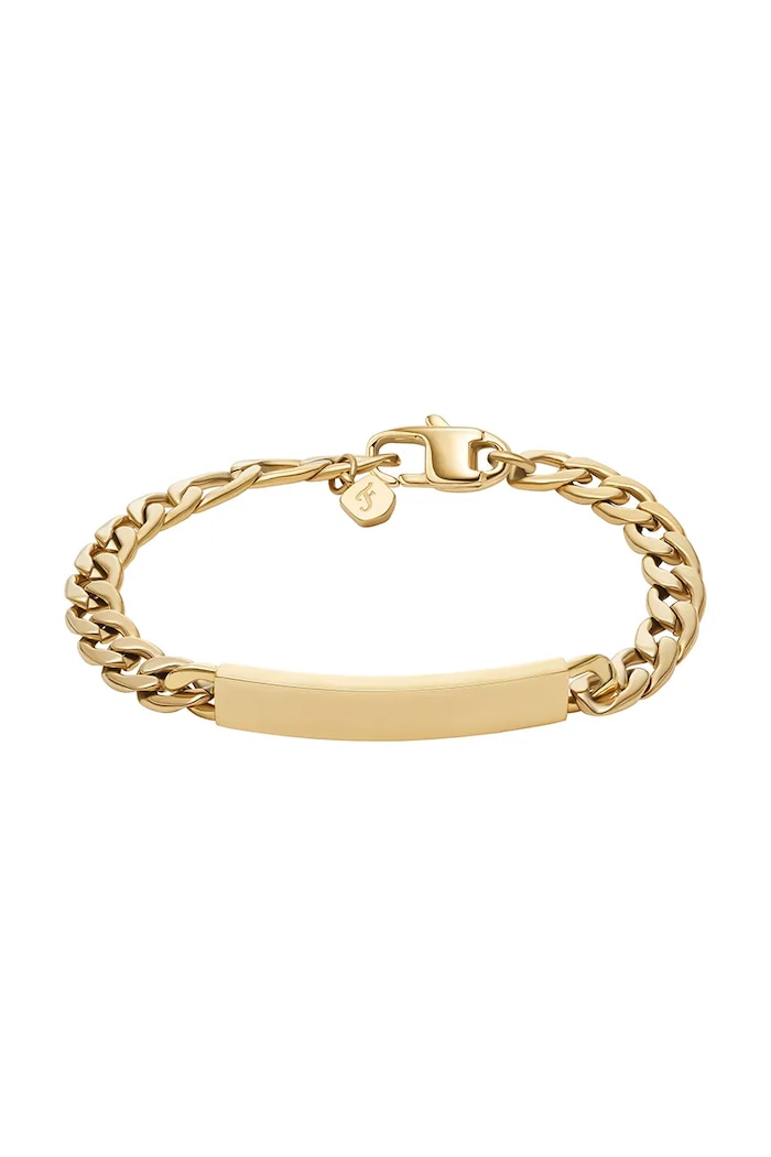 Fossil braccialetto da donna in acciaio inossidabile senza pietra Ellis oro JF04967710