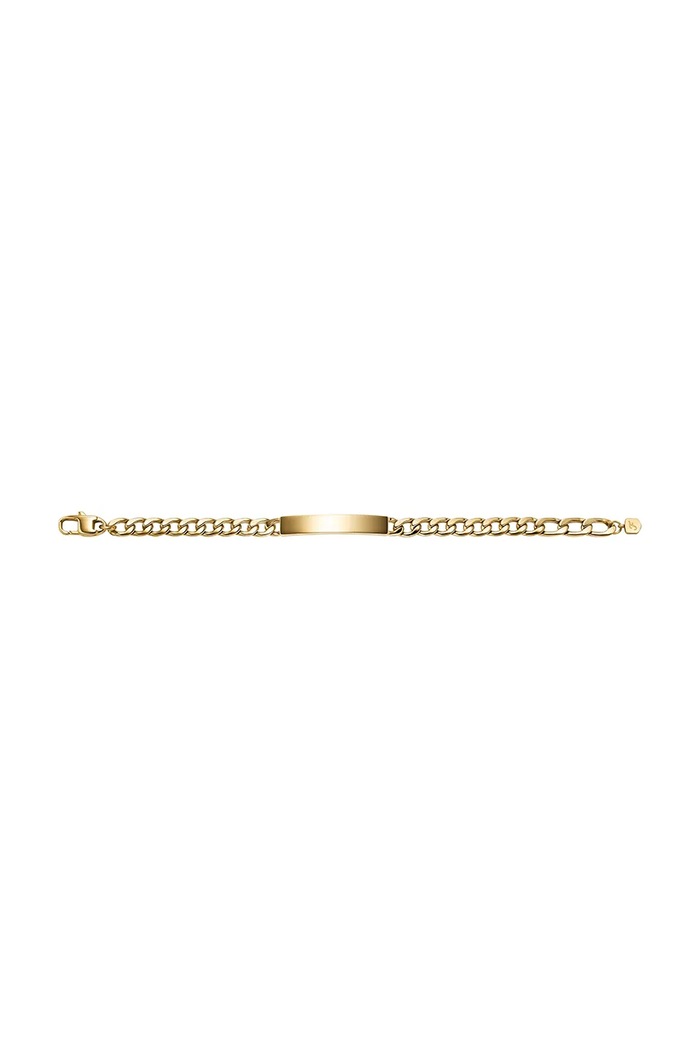 Fossil braccialetto da donna in acciaio inossidabile senza pietra Ellis oro JF04967710