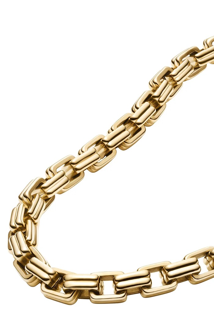 Fossil collana da donna in acciaio chirurgico senza pietra Raquel oro JF04954710
