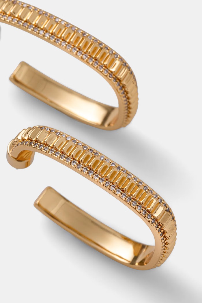 Michael Kors náušnice dámské MKJ8612710 zlatá AA00