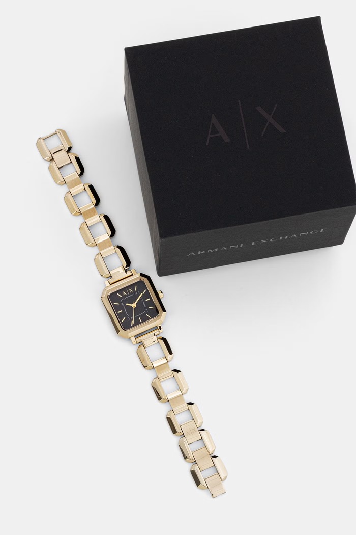 Аксесоари Armani Exchange Часовник дамски Leila AX5738 злато