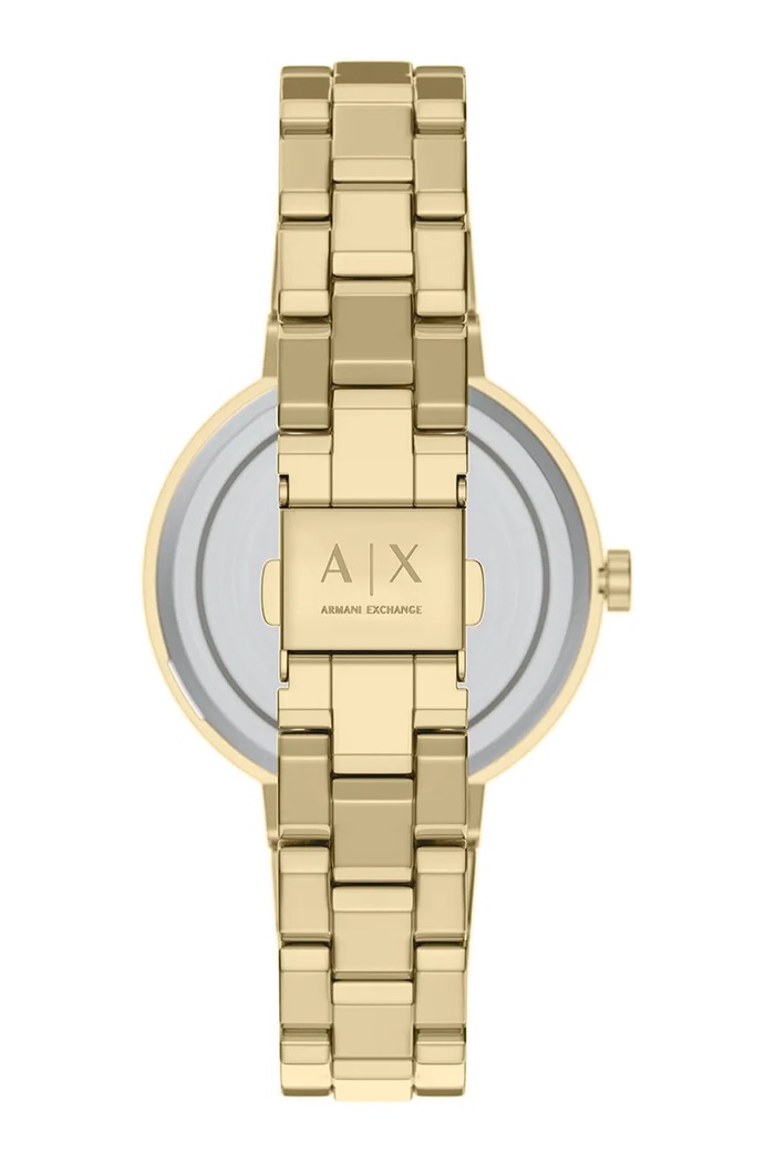 Armani Exchange ceas pentru femei Jackie AX7177SET aur AA00