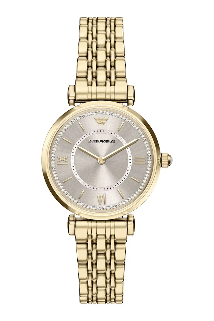 Emporio Armani hodinky dámske Gianni T-Bar zlatá AR11766