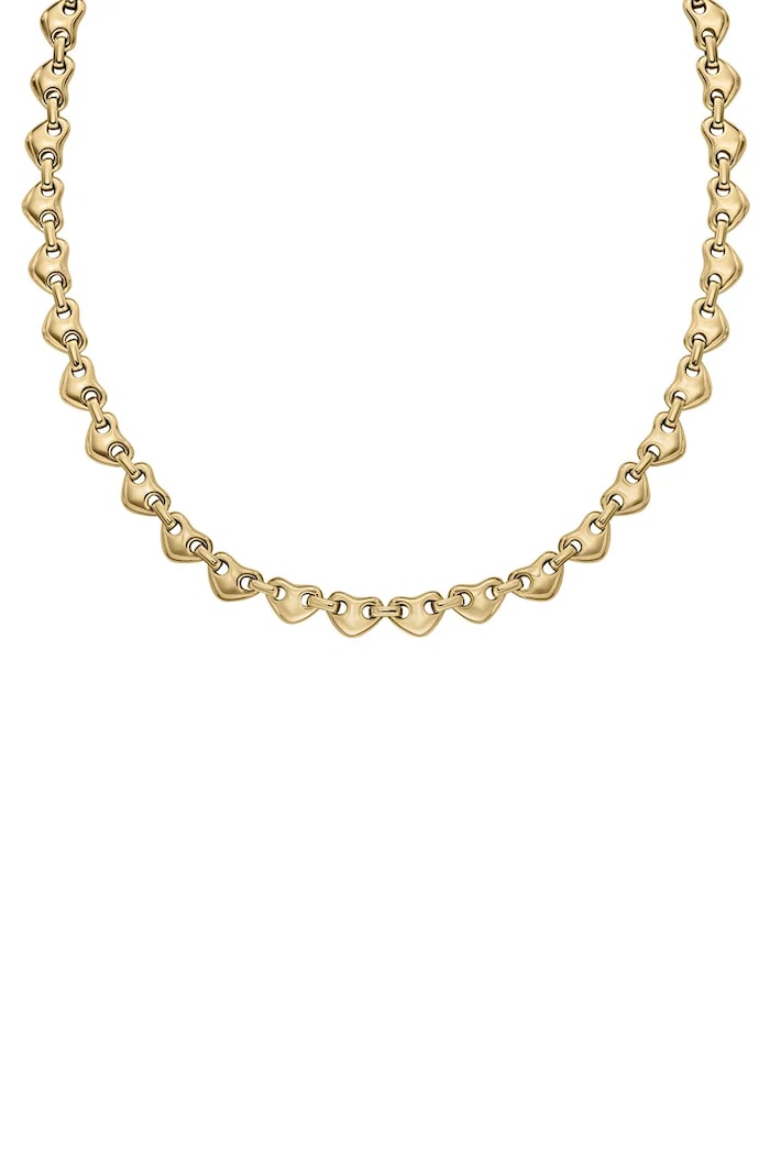 Emporio Armani ogrlica ženska medenina brez kamna Sentimental EGS3330710 zlata AA00