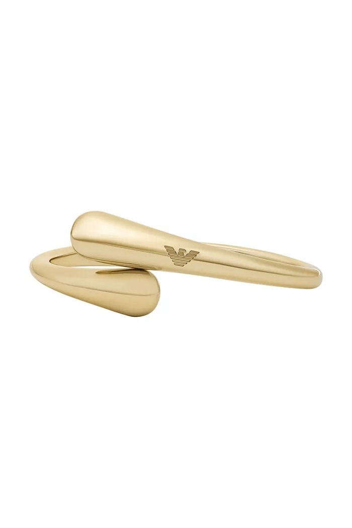 Emporio Armani zapestnica ženska medenina brez kamna Iconic Trend zlata EGS3337710